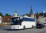 (266'714) - Aus Polen: ??? - DL 5898G - Mercedes am 7. September 2024 in Luzern, Bahnhofbrcke