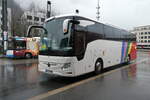 (282'054) - Aus Oesterreich: Tyroltours, Nassereith - IM 216 MW - Mercedes am 2. November 2025 beim Bahnhof Sargans