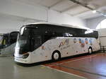 (267'308) - Aus Frankreich: LVB, Mende - EJ 713 CD - Setra am 19. September 2024 in Andorra la Vella, Carparkhaus