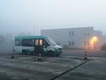 Mercedes Sprinter der Neubrandenburger Verkehrsbetriebe in Neubrandenburg.