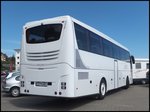 Volvo Barbi vom Omnibusbetrieb Torsten Nette aus Deutschland im Stadthafen Sassnitz.