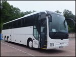 MAN Lion's Coach von Express Drive GmbH aus Deutschland im Stadthafen Sassnitz.