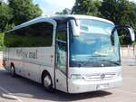 Mercedes Tourino von Follow Me! aus Polen im Stadthafen Sassnitz.