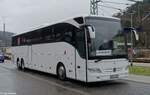 Reiseservice Rommel aus Laupheim | BC-R 785 | Mercedes-Benz Tourismo II RHD L | 30.01.2021 in Bad Wildbad