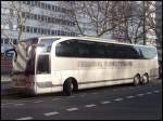 Mercedes Travego von Herning Turisttraffik aus Dnemark in Berlin.