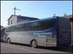 Mercedes Travego von Becker-Strelitz Reisen aus Deutschland in Bergen.