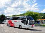 NEOPLAN CITYLINER von Global Travel Hungary am 4.7.2013 in Krems an der Donau angekommen.