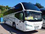 Neoplan Cityliner von Stottmeier aus Deutschland im Stadthafen Sassnitz.