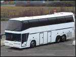 Neoplan Spaceliner ohne Kennzeichen in Mukran.