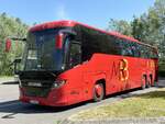 Scania Higer Touring von Autobus H�dl aus Deutschland in Plau am See.