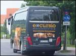 Setra 411 HD von Lausitz Touristik aus Deutschland in Binz.