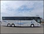 Setra 416 GT-HD von Witt Reisen aus Deutschland im Stadthafen Sassnitz.