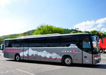 Setra 416 GT von Auderer Reisen aus sterreich in Krems gesehen.