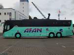 Setra 416 GT-HD von Afan aus Deutschland im Stadthafen Sassnitz.
