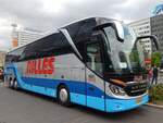 Setra 517 HDH von Nilles aus Dänemark in Berlin.
