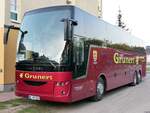 Van Hool EX16H von Grunert aus Deutschland in Malchow.