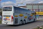 VOLVO 9700 vom Reiseb�ro DOBLER aus �sterreich 10/2017 in Krems.