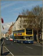 Ein Dublin-Bus in der Irischen Hauptstadt.