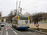 Abfahrt des Stadtbus (Bus Nr.