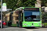 MB Citaro von RhoenEnergie startet am Fuldaer Busbahnhof im September 2016