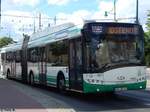 Solaris Trollino 18 der Barnimer Busgesellschaft in Eberswalde.