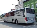 Setra 419 UL der Anklamer Verkehrsgesellschaft in Neubrandenburg.