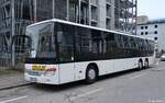 Gerber Omnibushandel aus Garching | Leihgabe an Walz Reisen aus Sch�mberg | M-QI 684 | Setra 418 LE business | 06.01.2024 in Stuttgart