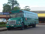 (212'371) - ??? - 7857 - Freightliner/Thomas am 24. November 2019 in La Fortuna, Kirche