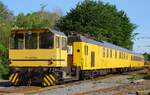 RSEJ 323 289 (ex DB Köf 6663 Bj 1960) + Meßwagen Pattburg/DK 16.05.2022