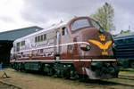 mx-nohab-aa16/686427/mx-1001-steht-am-23-mai MX 1001 steht am 23 Mai 2004 ins bw von Randers während ein Eisenbahnfest.