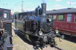 Nach Arbeit steht DBB-51 ins Bw von Konolfingen während '150 Jahre Emmentalbahn' am 18 Mai 2025.