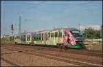 VT 04 / 642 304 ist als VX 81147 nach Zwickau Hbf unterwegs und wird gleich zum Halt in Sch�nefeld Flughafen einfahren (gesehen 10.07.2011)