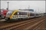 ODEG 642 415-3  Lausitzer Lieblingspl�tze  kam als OE65 aus Zittau und wird gleich wieder zur�ckfahren.