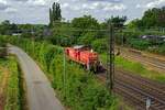 Im Ruhrgebiet finden stets zahlreiche Leerfahrten zwischen den verschiedenen Gleisanschlssen und Gterbahnhfen statt.