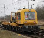 SKL-Kleinwagen als �berf�hrung von Rostock-Bramow nach Rostock Seehafen bei der Ausfahrt im Rostocker Hbf.20.02.2015
