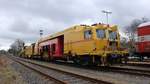 H.F Wiebe Stopfexpress 09-32/4S-Y 9980 9124 001-5 mit Wiebe 486/9980 9425 001-1 SSP110SW.