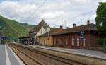   Der Bahnhof Cochem/Mosel am 18.07.2012.