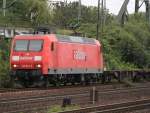 145 014-7 Bei der Durchfahrt in Hamburg-Veddel(23.07.2011)