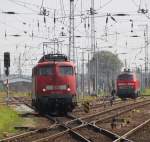 115 448-3 trifft auf 218 397-8 die heute leider nicht nach Seebad Heringsdorf fahren sollte es kam um 14.45 Uhr dann alles anders es kam die Durchsage auf Grund einer Oberleitungsstrung kein