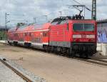 143 564-2 mit S2 von Warnemnde nach Gstrow bei der Einfahrt im Haltepunkt Warnemnde Werft.02.06.2012