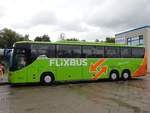 Setra 416 GT-HD von Flixbus/Wricke Touristik aus Deutschland in Rostock.