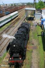 52 8079-7 von der Br�cke aus.