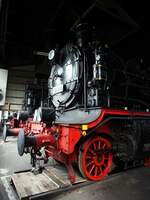 38 205 im Sächsischen Eisenbahnmuseum in Chemnitz am 19.04.2017.