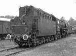   Die schwere 3-Zylinder Gterzug-Einheitsdampflokomotive 44 1681, ex DB 043 681-6, ex DB 44 1681, ex DR 44 1681 am 13.05.2010 im Eisenbahnmuseum Dieringhausen, mittlerweile ist sie bei SVG