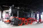 80 023 im Sächsischen Eisenbahnmuseum Chemnitz am 19.04.2017.
