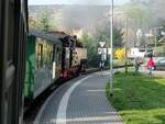 99 1762-6 Fahrt mit dem Zug durch das Lnitztal am 12.04.2016.