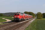 218 403 aus Regensburg kommend am 30.