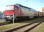 EKO-242 001 in ihrer alten Heimat Stralsund am 01.Oktober 2009 im Stralsunder Nordhafen.