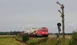 DB 245 022 mit SyltShuttle nach Niebüll.