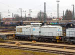   Die 202 535-1 (98 80 3202 535-1 D-RCM) der RCM Rail Care and Management GmbH (München) abgestellt am 29.12.2016 beim Hauptbahnhof Ingolstadt.